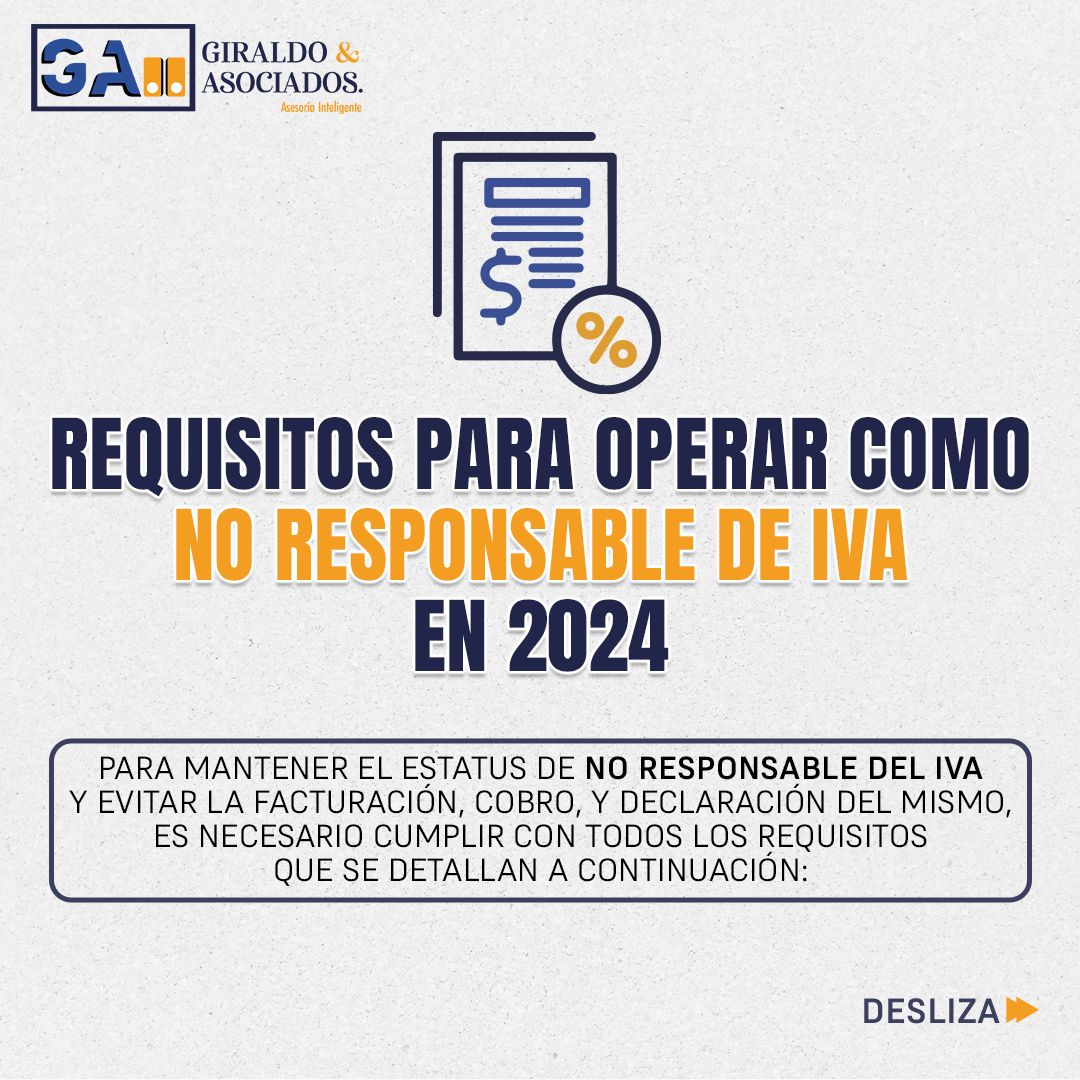 Requisitos para Operar como No Responsable de IVA-0